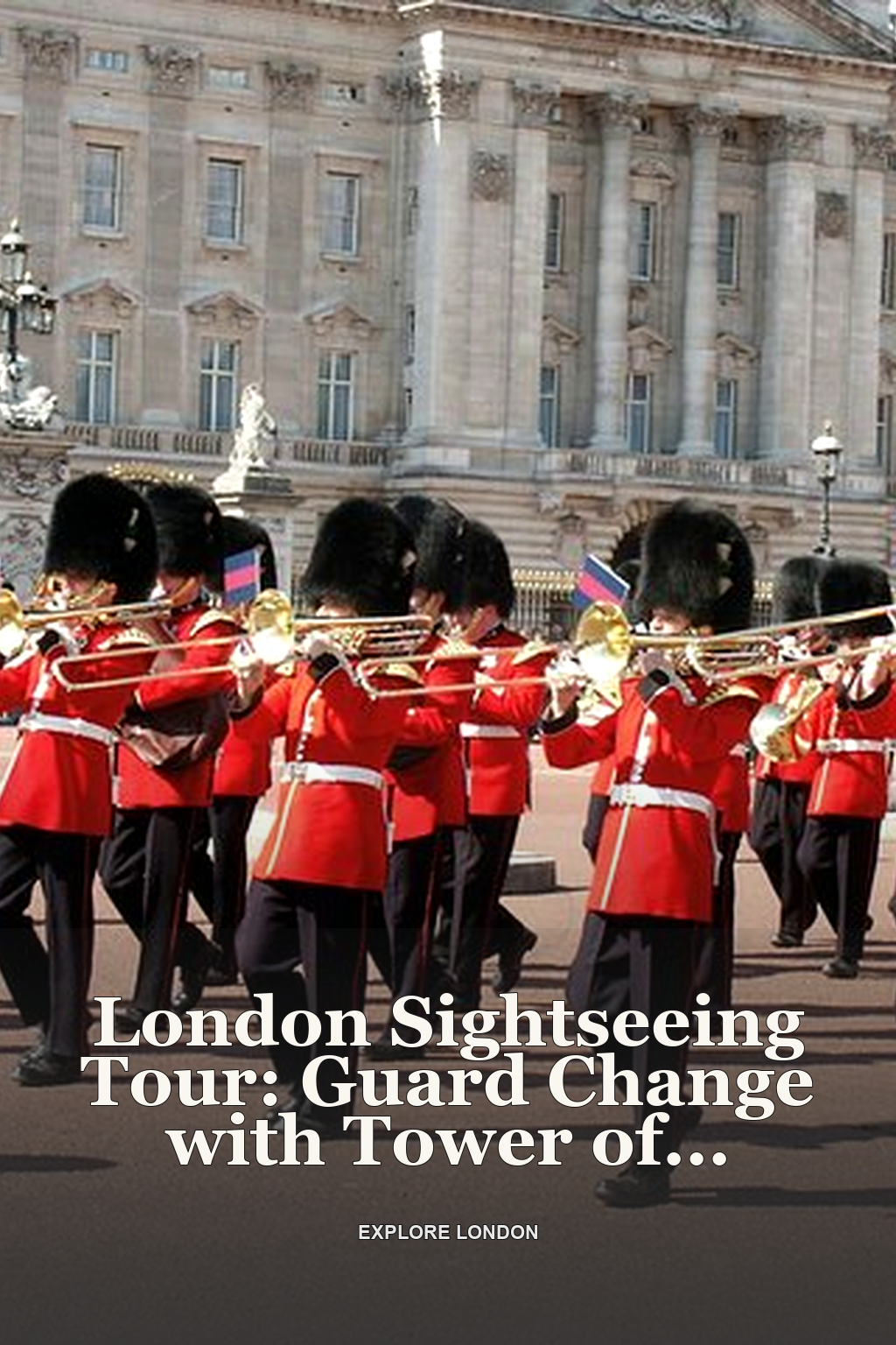 London Sightseeing Tour: Guard Change with Tower of London Option