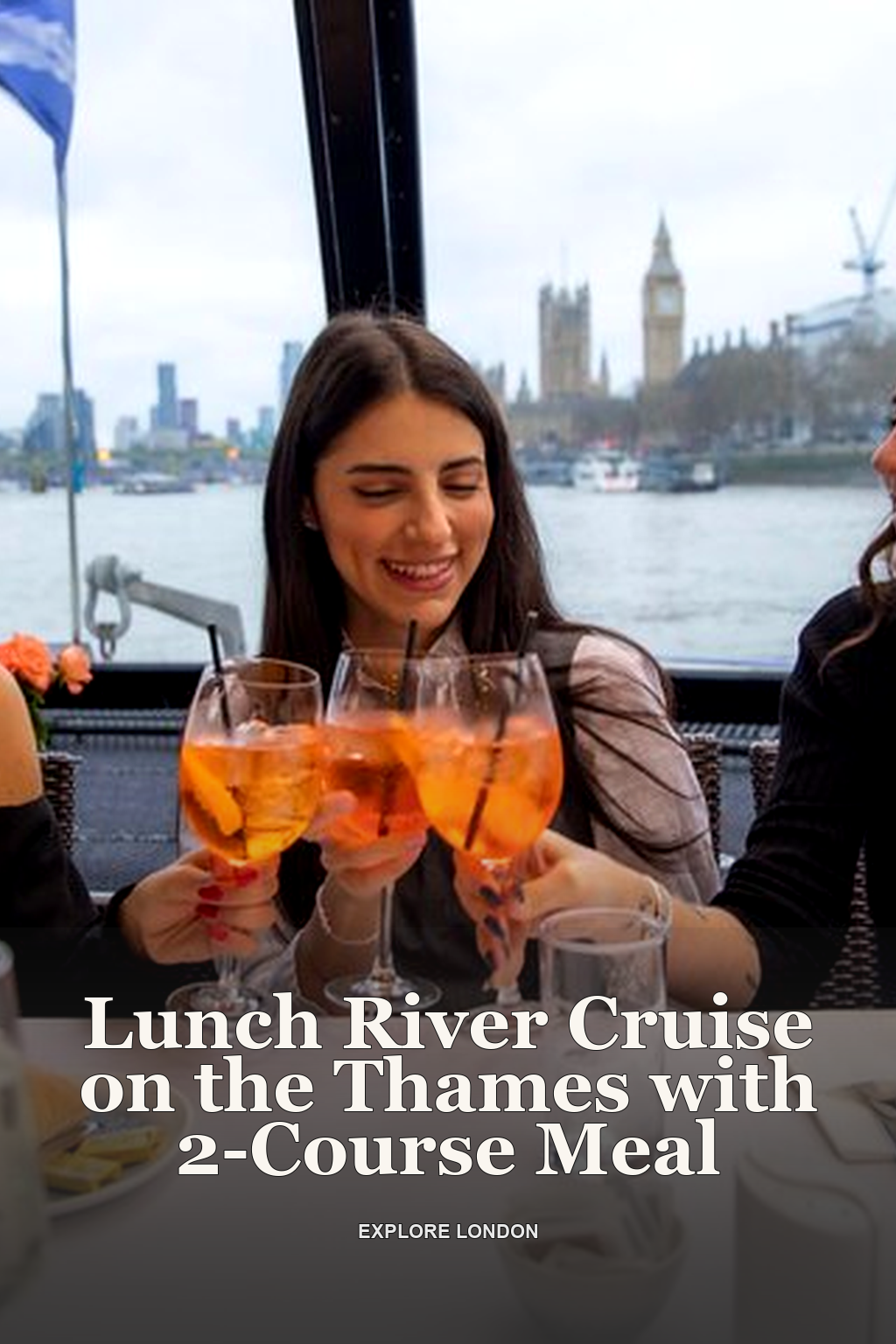 Lunch River Cruise on the Thames with 2-Course Meal