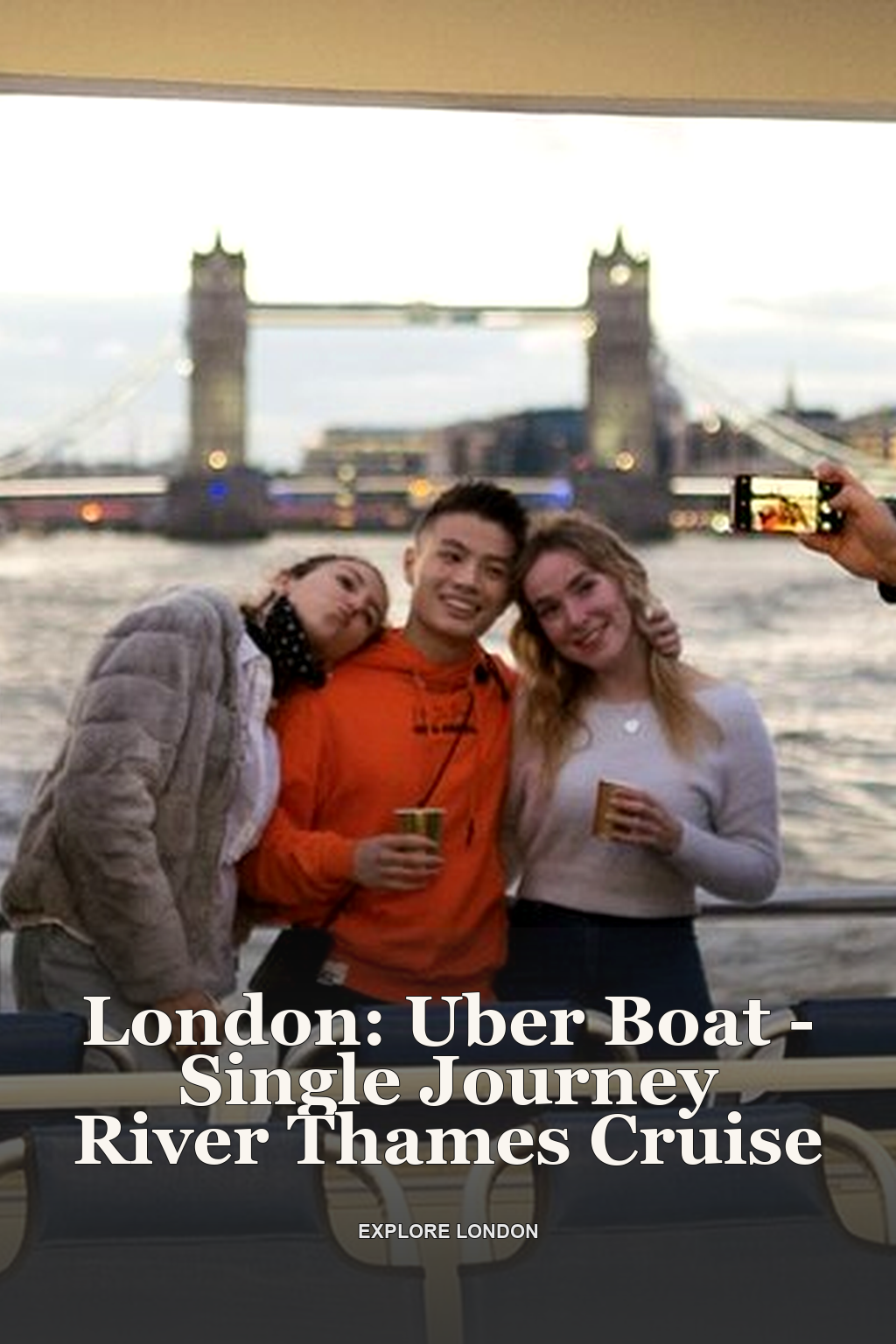 London: Uber Boat - Single Journey River Thames Cruise
