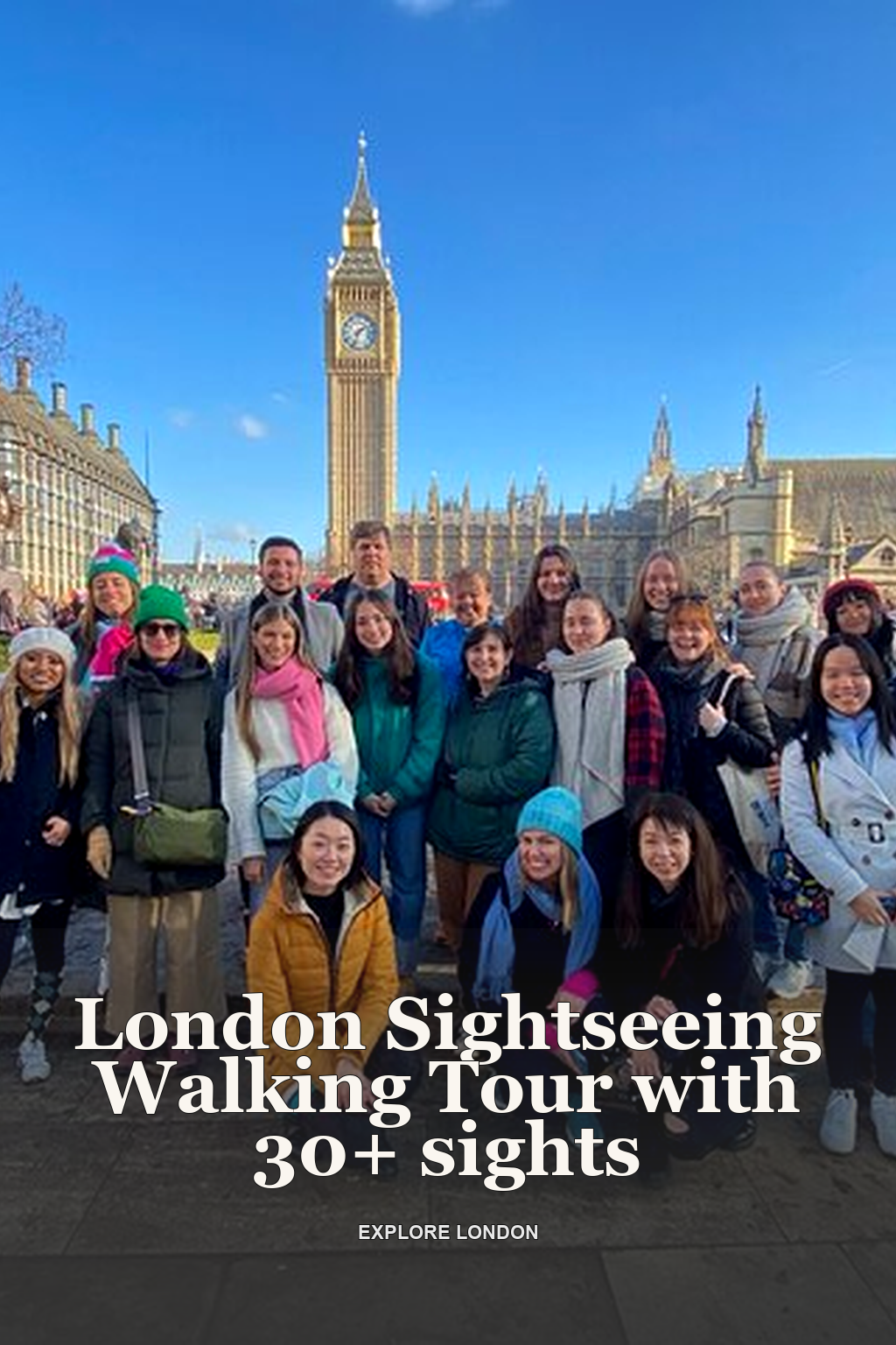 London Sightseeing Walking Tour with 30+ sights