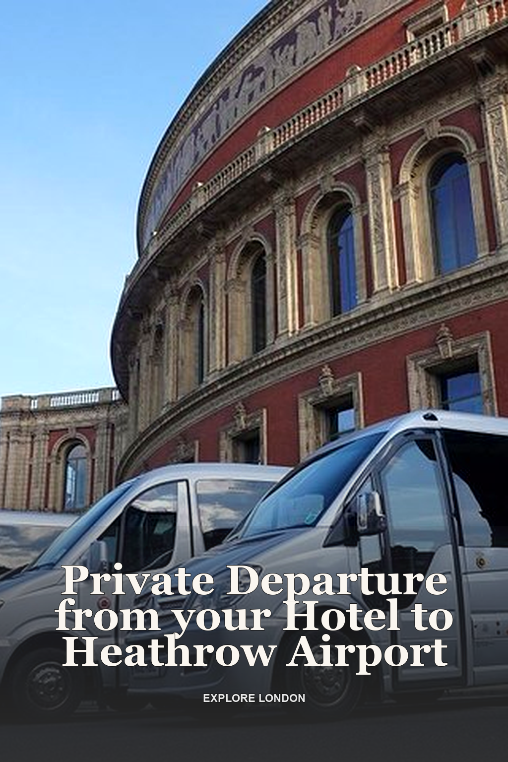 Private Departure from your Hotel to Heathrow Airport